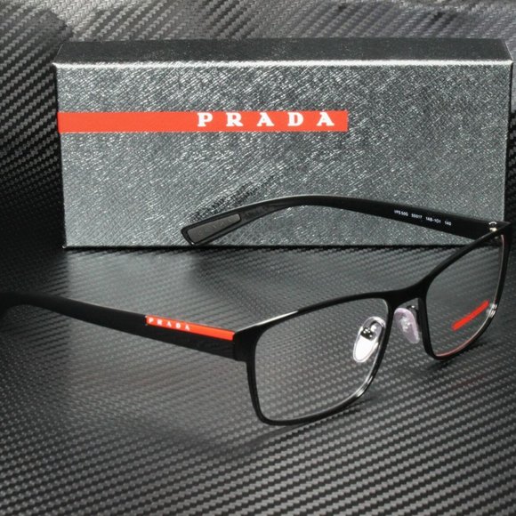 Prada Men's Black Eyeglasses! - Picture 3 of 4